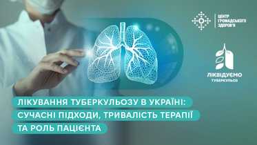 Як лікують туберкульоз в Україні: тривалість терапії, сучасні схеми та роль пацієнта Як лікують туберкульоз в Україні: тривалість терапії, сучасні схеми та роль пацієнта